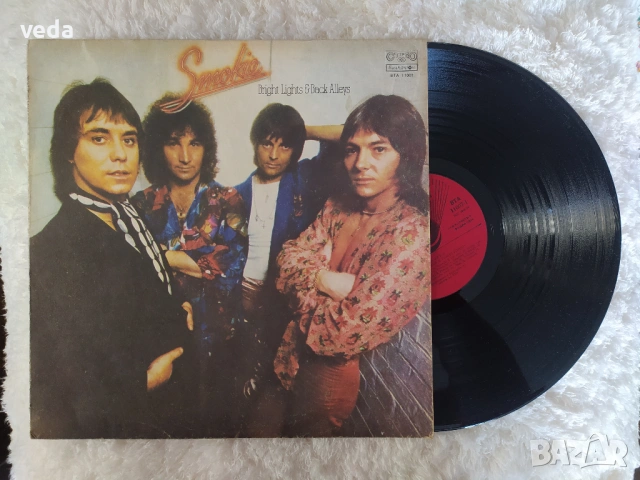 Две грамофонни плочи Smokie и Deep Purple