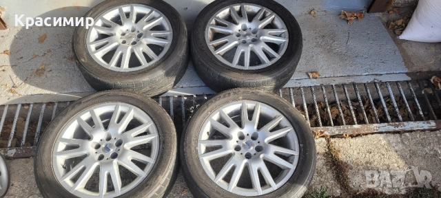 Джанти 17 Пежо 807+Гуми 225 50 17, снимка 6 - Гуми и джанти - 52251068