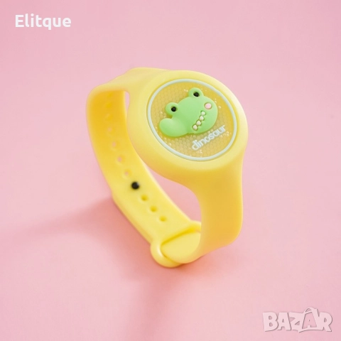 Детска играчка часовник, против комари, светлинен ефект, снимка 11 - Гривни - 52795724