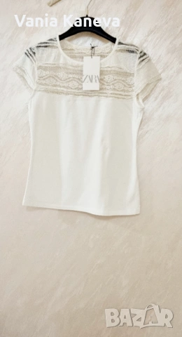 Блузки с къс ръкав. 100% Памук., снимка 3 - Тениски - 54127280