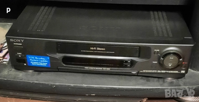 Видео Sony VHS записващо, снимка 3 - Плейъри, домашно кино, прожектори - 54047681