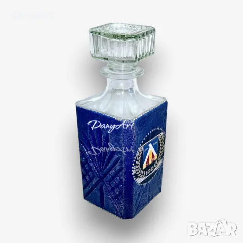 Бутилка / Гарафа с логото на ФК Левски