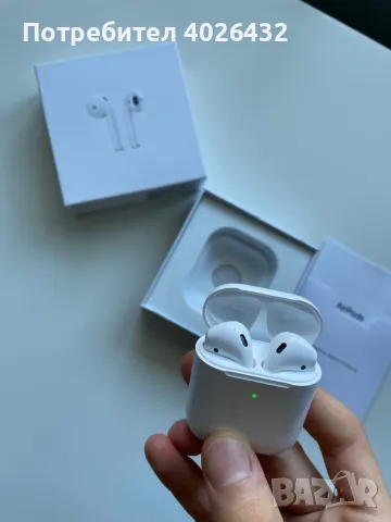 AirPods Gen 2, снимка 4 - Bluetooth слушалки - 47054472