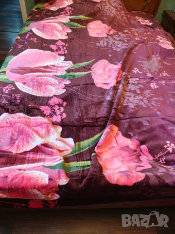 Ново меко поларено одеало или шалте, снимка 6 - Олекотени завивки и одеяла - 51696310