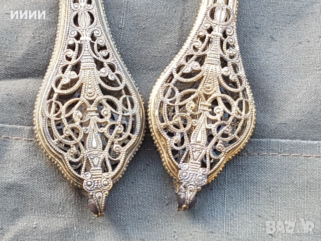 Викториански кралски огледало и четка, снимка 3 - Антикварни и старинни предмети - 52280379