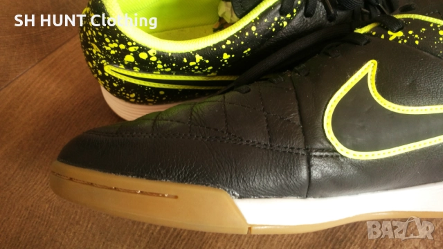 NIKE TIEMPO Размер EUR 42 / UK 7,5 обувки за футбол в зала естествена кожа 45-13-S, снимка 10 - Футбол - 52227696