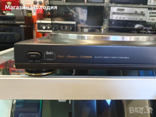 💽📻📀🎶 Грамофон Fisher MT-9060 Direct Drive В отлично техническо и визуално състояние., снимка 9 - Грамофони - 34001186