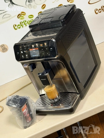 Кафемашина кафе автомат Philips EP5447 с гаранция, снимка 3 - Кафемашини - 53158927