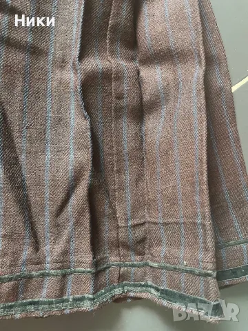 Старинна пола вълнена от народна носия, снимка 4 - Антикварни и старинни предмети - 49812626