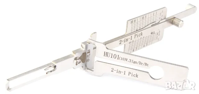 LISHI HU101(10) V.3 шперц декодер 2в1 за Ford, Jaguar, Volvo и други