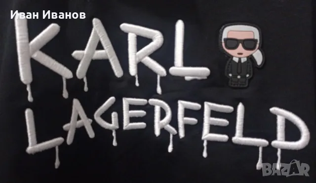 Чисто нова оригинална фланела Karl Lagerfeld със сертификат, снимка 10 - Блузи - 47742975