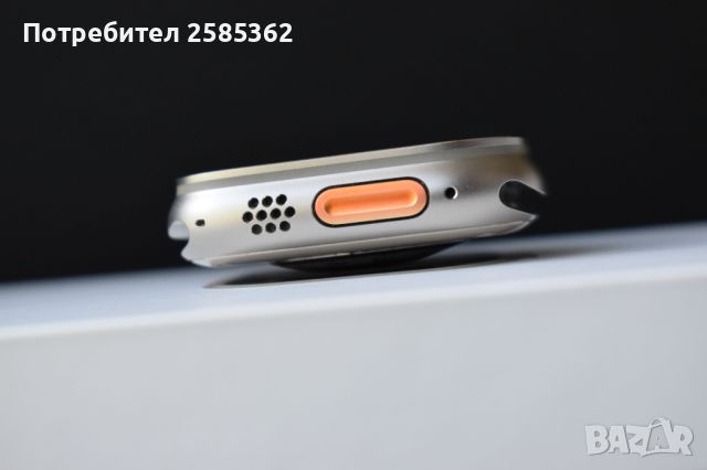Apple Watch Ultra 49mm Titanium Green Alpine Loop L Гаранционен, снимка 7 - Смарт гривни - 45434688