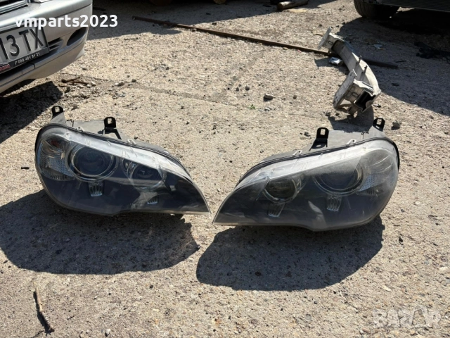 Dynamic Led Xenon Десен Фар BMW E70 X5 Face Динамик лед ксенон БМВ Х5 Е70