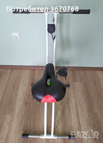 Сгъваем домашен велотренажор, снимка 3 - Фитнес уреди - 54015775