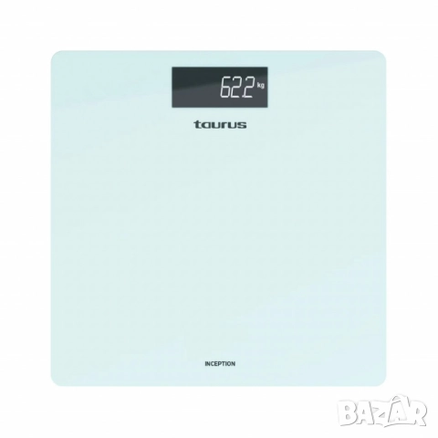 Везна за баня Taurus Inception – дигитална, закалено стъкло, 3–180 кг, модерен дизайн, снимка 5 - Други стоки за дома - 51922570