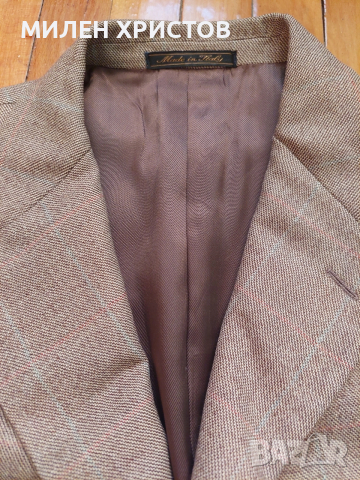 Ermenegildo Zegna Made in Italy 100% вълна-размер L(52R), снимка 3 - Сака - 52920587