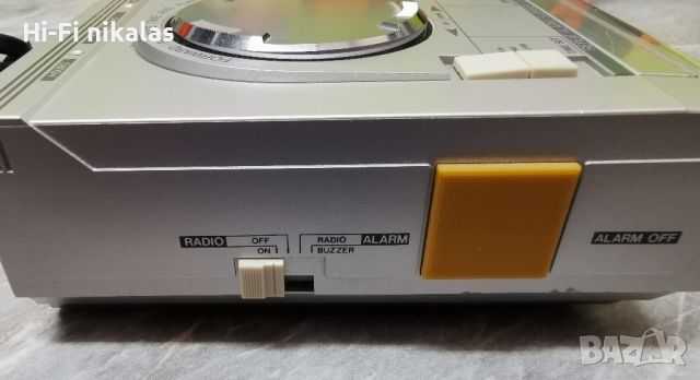 FM ретро радио часовник PHILIPS D-3090, снимка 5 - Радиокасетофони, транзистори - 45281949