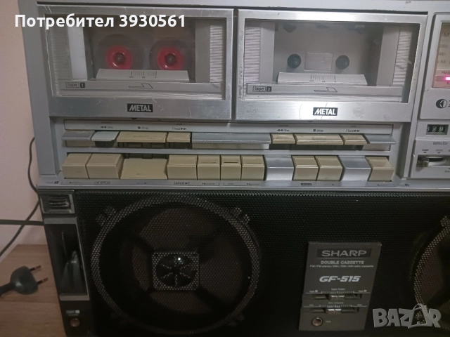 Касетофон sharp gf 515 , снимка 4 - Запалки - 52526772