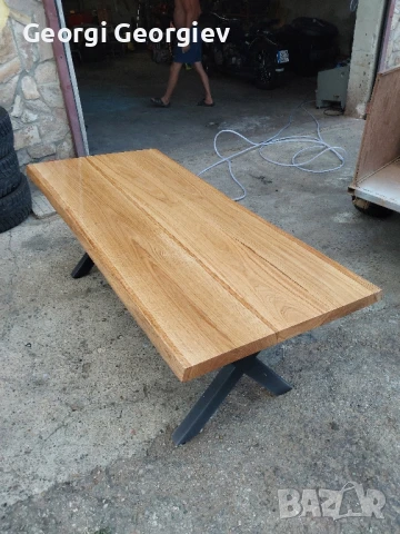 маса дъб масив ., снимка 1