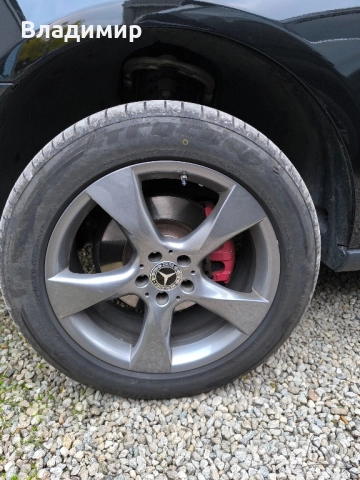 Джанти от Mercedes Ml 19 цола (Спорт пакет), снимка 3 - Гуми и джанти - 52266552