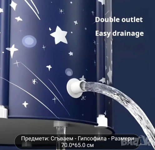 Сгъваема преносима спа вана, снимка 7 - Други стоки за дома - 53583165