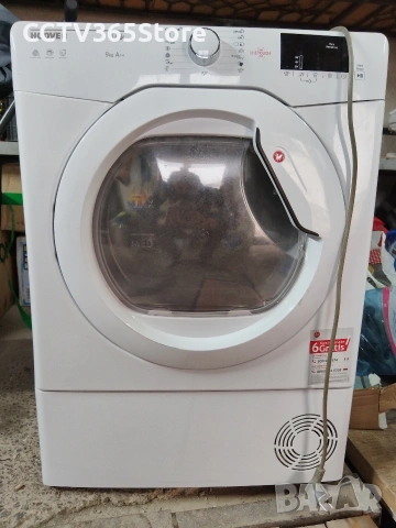 Заглавие: Сушилня Hoover Link 9kg (HL H9A2DE-S) – за части / дефектна