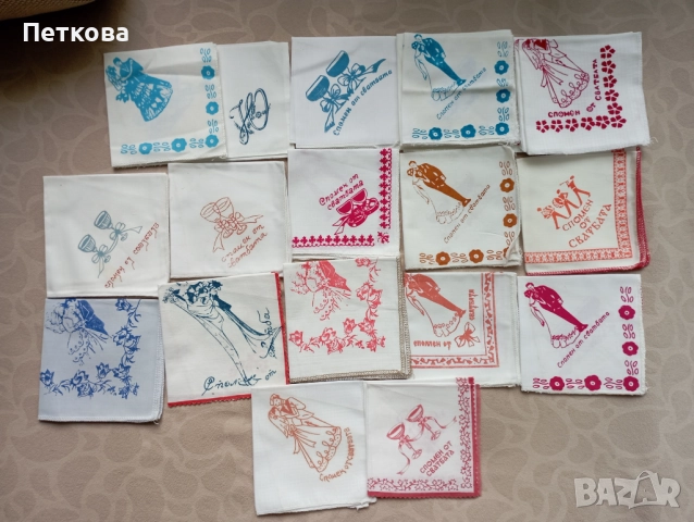 Носни кърпички от плат , снимка 5 - Колекции - 51486278