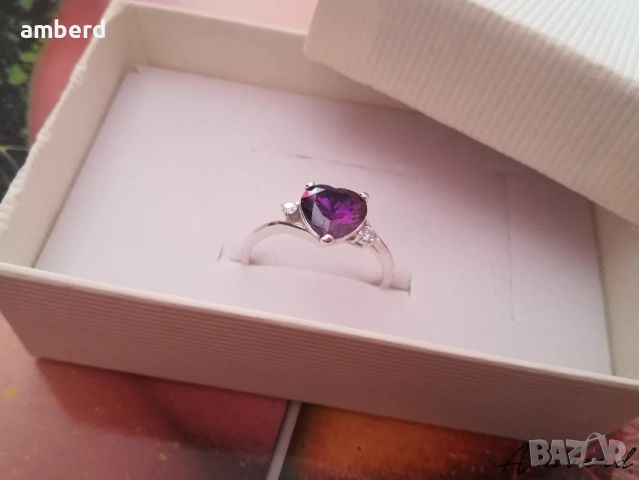 Уникален сребърен пръстен - модел R069, снимка 3 - Пръстени - 53614635