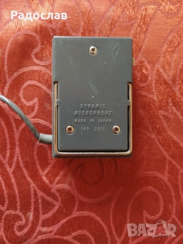 стар японски микрофон CROWN, снимка 4 - Микрофони - 54187086