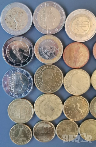 Лот Евро монети - 2, снимка 2 - Нумизматика и бонистика - 53652554