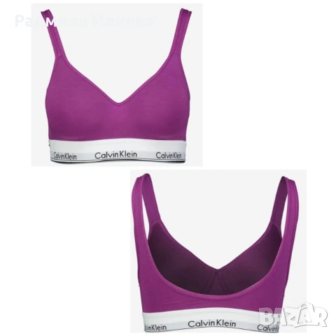 Нов спортен сутиен Calvin Klein, размер S
