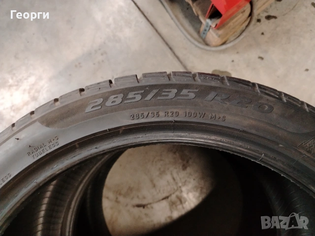 2бр. зимни гуми 285/35/20 Pirelli, снимка 9 - Гуми и джанти - 53218045