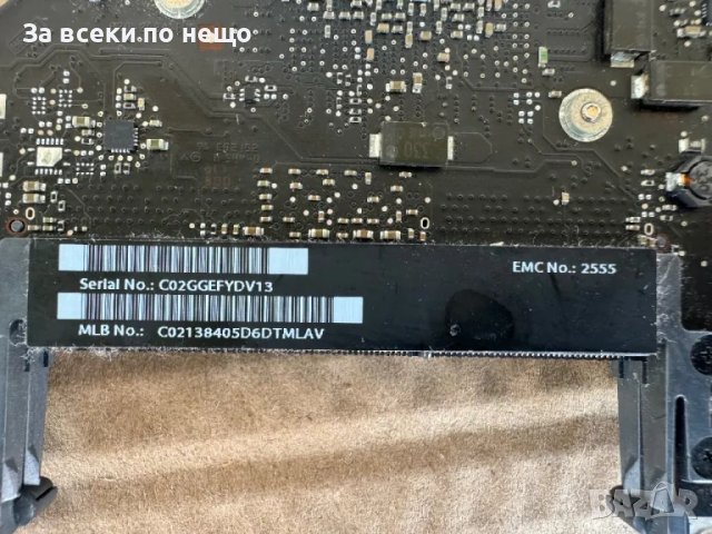 Дънна платка от лаптоп APPLE MACBOOK PRO 13"  A1278  (13-INCH, LATE 2011), снимка 7 - Дънни платки - 47222675