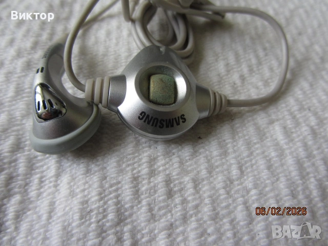 Слушалка за мобилен телефон Samsung - за колекционери, снимка 3 - Слушалки, hands-free - 53381055
