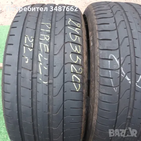 245 35 20 PIRELLI P ZERO 2бр летни дот 2022г , снимка 2 - Гуми и джанти - 47152867