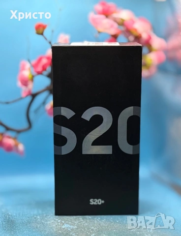 НОВ!!! Samsung Galaxy S20 Plus, Dual SIM, 128GB, 8GB RAM, 5G, Cloud Blue  , снимка 2 - Samsung - 54123056