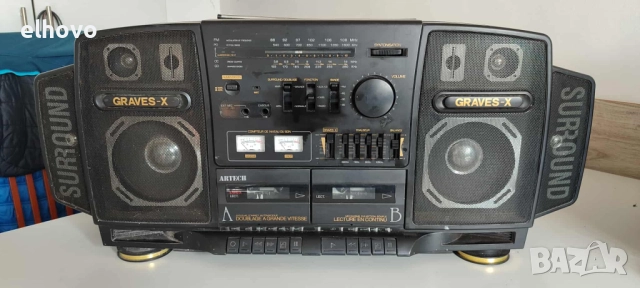Радиокасетофон Artech J-8181-X, снимка 2 - Радиокасетофони, транзистори - 51984031