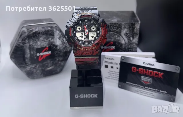 Часовник Casio G-Shock GA-100 One Piece Limited edition, снимка 2 - Мъжки - 47602566