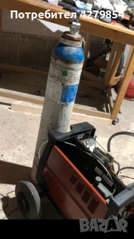 Бутилка за технически газ 10 литра