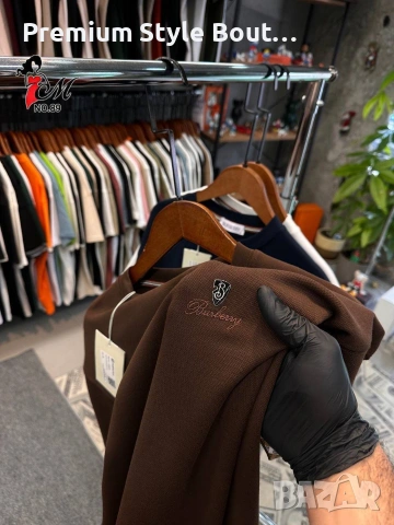 Мъжки памучни тениски emporio armani Burberry Hermes Calvin Klein , снимка 2 - Тениски - 54016051