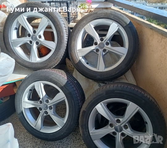 Оригинални джанти с гуми за Аudi 17"
