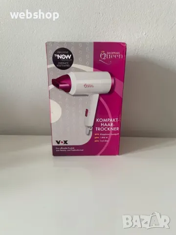 Немски Сгъваем сешоар VOX с  концентратор за красиво оформяне на коса, снимка 3 - Сешоари - 50440222