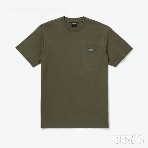 Тениска с джобче Filson - Ranger Solid, в цвят service green, снимка 1