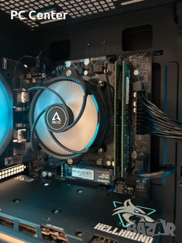 Геймърски компютър AMD Ryzen 5 5500, RX 6600 XT 8GB, 16GB ram, снимка 4 - Геймърски - 53495487