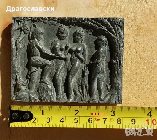 Преспапиета, железен стар ключ, преспапие, плочка, фигура Ватерло, буболечка , снимка 7 - Антикварни и старинни предмети - 29568571