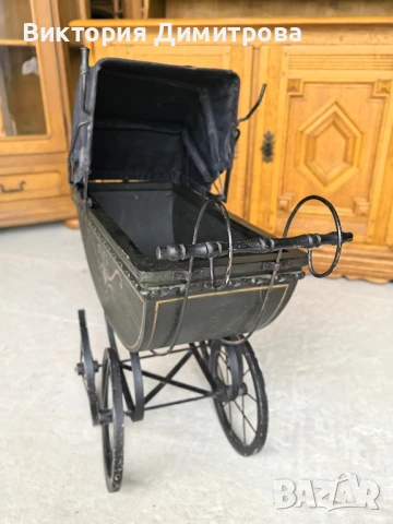 Антикварна количка за кукли, снимка 9 - Колекции - 51411227