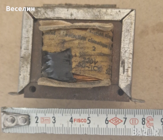 Мрежов трансформатор 13.2Vrms, снимка 2 - Друга електроника - 52386000