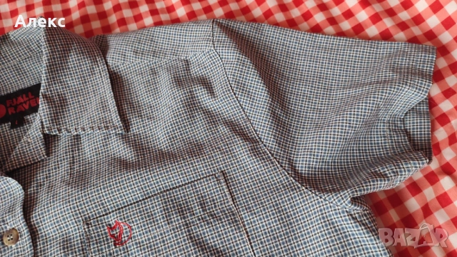 Fjällräven мъжка риза къс ръкав размер Л, снимка 4 - Ризи - 53290960