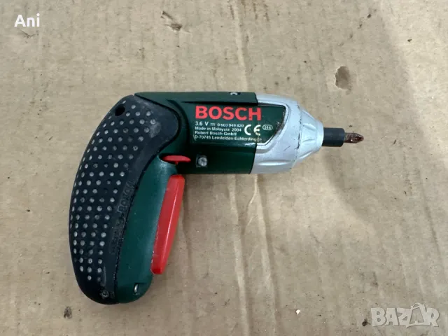 Отвертка / ки - Bosch 3.6 V, снимка 7 - Други машини и части - 46902878