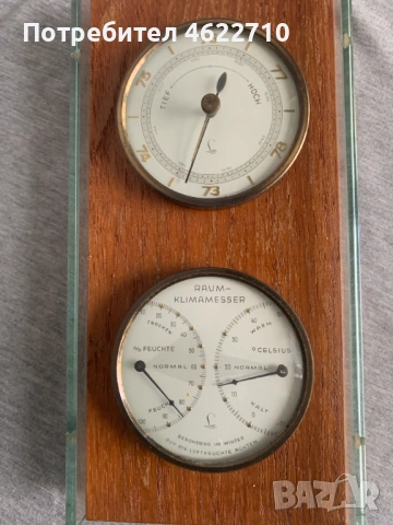 Барометър Термометър Хигрометър LUFFT , снимка 2 - Антикварни и старинни предмети - 54018169
